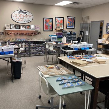 Copper Cat Studio - Workshop area - Art Classes Near Me - Reno, Nevada