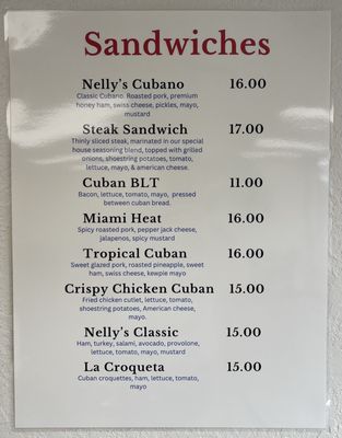 Menu photo 2 Nelly's Cuban Cafe Grants Pass, OR