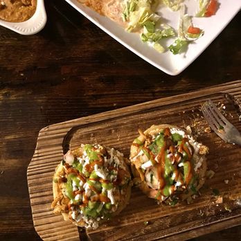 Mariachi De Oro Mexican Grill - my favorite - chicken sopes - i order these every time and they never get old! - Mexican Near Me - Medina, New York