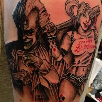 Body Anthology - Joker & Harley by Keith - Tattoo Near Me - North Olmsted, Ohio Body Anthology - Joker & Harley by Keith - Tattoo Near Me - North Olmsted, Ohio