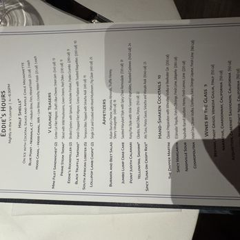 Eddie V's Prime Seafood - Menu - Seafood Near Me - Nashville, Tennessee Eddie V's Prime Seafood - Menu - Seafood Near Me - Nashville, Tennessee