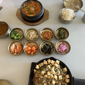 Mixed Grain - Kimchi Stew and Veggie Iron Works - Korean Near Me - Walnut Creek, California