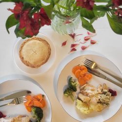 White Spot - Coquitlam - Roast Turkey Dinner (heated, plated and served!)