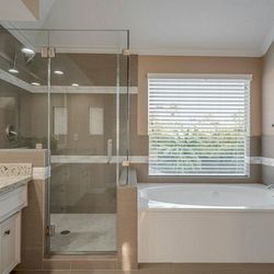 H&L Flooring - Master shower make over