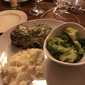 Ledger’s Steakhouse & Grille - Stuffed chicken! - Steakhouses Near Me - Cullman, Alabama Ledger’s Steakhouse & Grille - Stuffed chicken! - Steakhouses Near Me - Cullman, Alabama