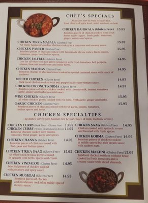 Menu photo 6 India Quality Restaurant Boston, MA