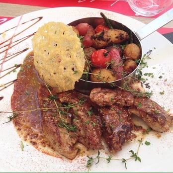 La Table d'Hôte - Sauté de porc à la moutarde et poêlé de légumes - French Near Me - Lambersart, 59