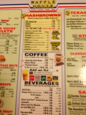 Menu photo 4 Waffle House Vestavia Hills, AL Menu photo 4 Waffle House Vestavia Hills, AL