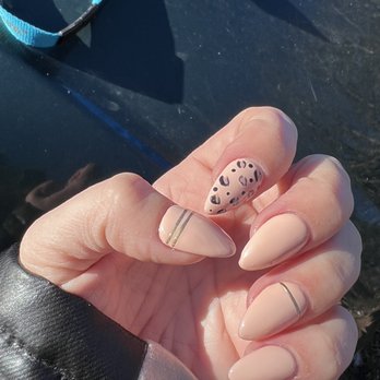 Ocean Nails & Spa - Cute short stiletto tan nails bu Phu - Nail Salons Near Me - North Bend, Oregon Ocean Nails & Spa - Cute short stiletto tan nails bu Phu - Nail Salons Near Me - North Bend, Oregon