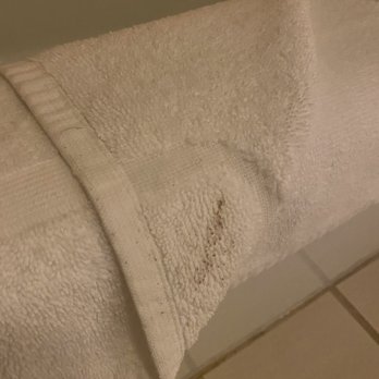 Quality Inn Stateline - Stained/tattered towel was there to greet me in the bathroom. - Hotels Near Me - Wendover, Utah Quality Inn Stateline - Stained/tattered towel was there to greet me in the bathroom. - Hotels Near Me - Wendover, Utah