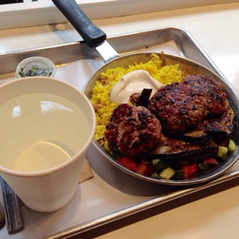 Taboonette - Lamb kebab plate.around $13 around incl tax - Mediterranean Near Me - New York, New York