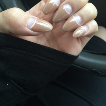 Color Nails - Half moons - Nail Salons Near Me - Northridge, California Color Nails - Half moons - Nail Salons Near Me - Northridge, California