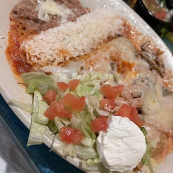 Mariscos La Playa - Beef enchilada - Mexican Near Me - Española, New Mexico