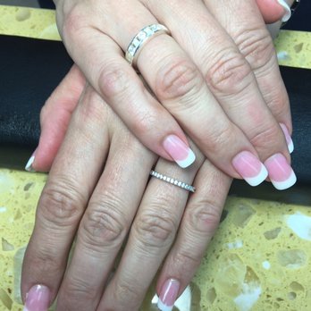 Bella Nails - My constant! Pink and white! - Nail Salons Near Me - Centreville, Virginia
