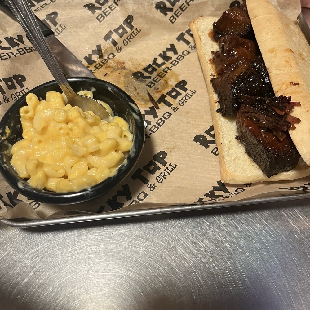 Burnt Ends and Mac and Cheese