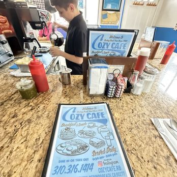 Cozy Cafe - Greek Near Me - Redondo Beach, California
