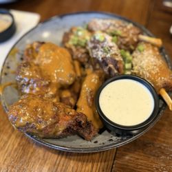 Consume - Sous-vide Wings and Fried Pork Shanks