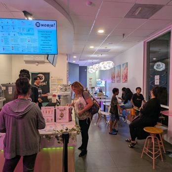 Nobibi - Full inside of the shop - Ice Cream & Frozen Yogurt Near Me - Buena Park, California