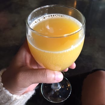 Chason's - Mimosa number 1. As you can see there's a good amount of champagne based on the bubbles! - Seafood Near Me - Elk Grove, California