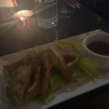 Charm Bar & Restaurant - Lump Crab Rangoon - Caribbean Near Me - Brooklyn, New York