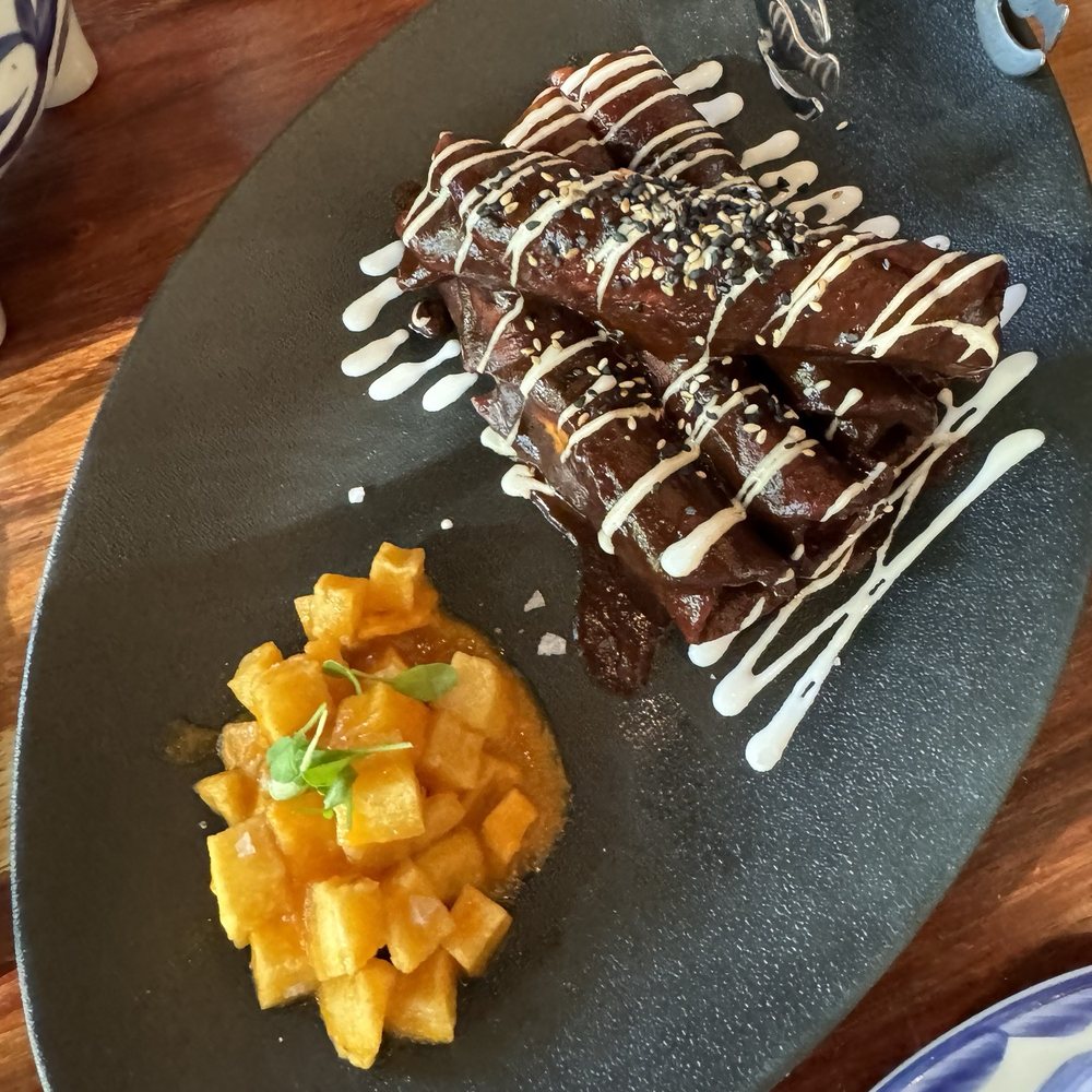 Don Artemio - 3 cheese Enchilada in mole. - Mexican Near Me - Fort Worth, Texas