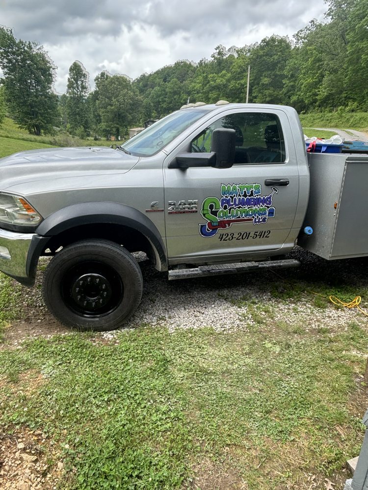 Slide of Matt's plumbing solutions