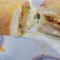 Turkey and provolone Turkey and provolone