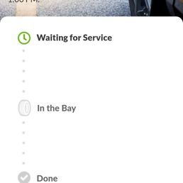 Got a text with a link that gave me this. Are they really going to be done in 20 minutes?