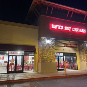 Dave's Hot Chicken - Outside of restaurant - Chicken Shop Near Me - Folsom, California Dave's Hot Chicken - Outside of restaurant - Chicken Shop Near Me - Folsom, California