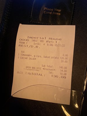 IMPERIAL STEAKHOUSE by null