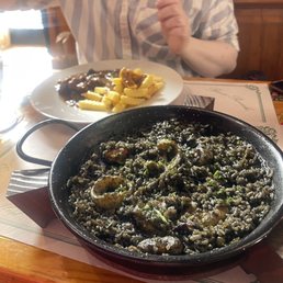 Squid Ink Paella