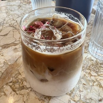 Fufu Pancake Cafe - Rose coffee latte - Pancakes Near Me - Vancouver, British Columbia Fufu Pancake Cafe - Rose coffee latte - Pancakes Near Me - Vancouver, British Columbia