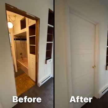 Mr. Maintenance Man - Installed pre hung door/ door trim - Handyman Near Me Mr. Maintenance Man - Installed pre hung door/ door trim - Handyman Near Me
