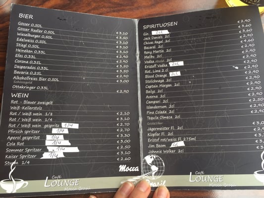 Menu photo 1 Mocca Brazil Vienna, 9