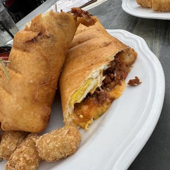 Gigglewaters - El guapo breakfast burrito 10/10 - American Near Me - Safety Harbor, Florida Gigglewaters - El guapo breakfast burrito 10/10 - American Near Me - Safety Harbor, Florida