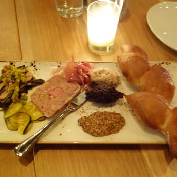 The Promontory - HOUSE CHARCUTERIE BOARD - pork pate, foie gras wild mushroom terrine, serrano, rillette, mostarda - Bars Near Me - Chicago, Illinois The Promontory - HOUSE CHARCUTERIE BOARD - pork pate, foie gras wild mushroom terrine, serrano, rillette, mostarda - Bars Near Me - Chicago, Illinois