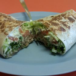 Steak burrito...