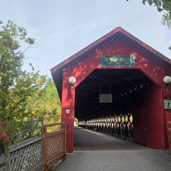 Parc Hendrick - Wakefield Covered Bridge at Parc Hendrick - Parks Near Me - Wakefield, Quebec