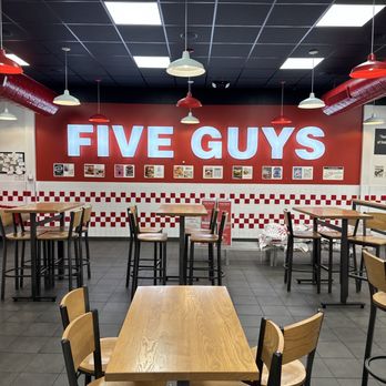 Five Guys - Great sign - Burgers Near Me - Belton, Missouri