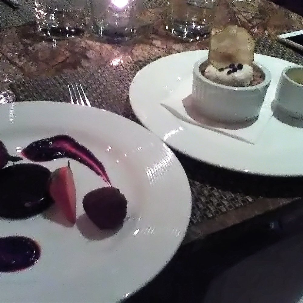 Windsor Arms Hotel - winterlicious '17: desserts. Vegan chocolate truffle. Apple crumble with ice cream. - Canadian (New) Near Me - Toronto, Ontario Windsor Arms Hotel - winterlicious '17: desserts. Vegan chocolate truffle. Apple crumble with ice cream. - Canadian (New) Near Me - Toronto, Ontario