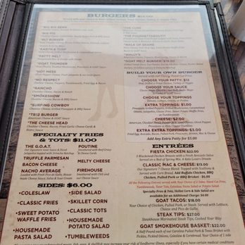 The Goat - Burgers Near Me - Newburyport, Massachusetts
