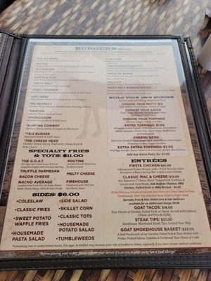 Menu photo 1 The Goat Newburyport, MA