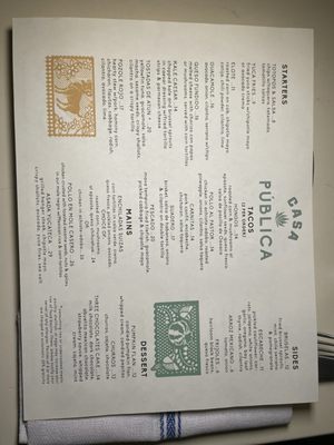 Menu photo 3 Casa Publica Brooklyn, NY Menu photo 3 Casa Publica Brooklyn, NY