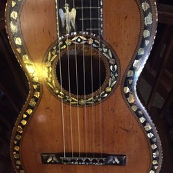 Wittpenn's Antiques - 1850-60 Austrian Parlor Guitar.