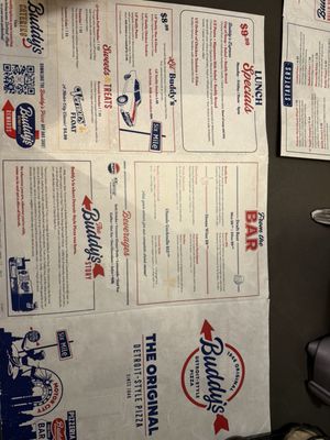 Menu photo 2 Buddy's Pizza - Downtown Detroit, MI Menu photo 2 Buddy's Pizza - Downtown Detroit, MI