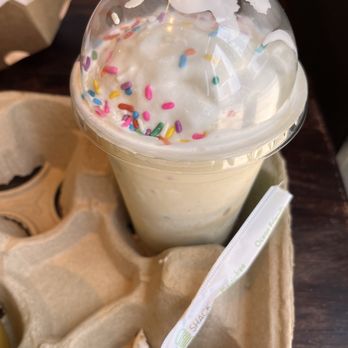 Shake Shack Glendale - Cake Shake, seasonal offering - Burgers Near Me - Glendale, California Shake Shack Glendale - Cake Shake, seasonal offering - Burgers Near Me - Glendale, California