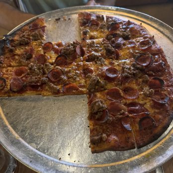 Nonno's - Meat sweats large pizza - Pizza Near Me - Houston, Texas