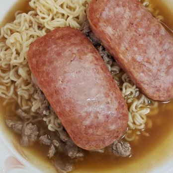 Saint Anna Cafe Shop - Pork Luncheon meat with egg noodles - Cafes Near Me - Oakland, California