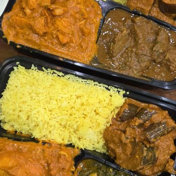 Lasoon - Butter Chicken, Saag Paneer, Spicy Eggplant Sambal Combo Plate, Chana Masala - Himalayan/Nepalese Near Me - Aiea, Hawaii Lasoon - Butter Chicken, Saag Paneer, Spicy Eggplant Sambal Combo Plate, Chana Masala - Himalayan/Nepalese Near Me - Aiea, Hawaii