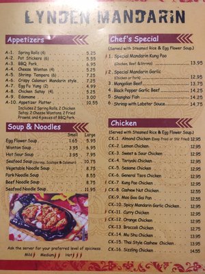 Menu photo 7 Lynden Mandarin Chinese Restaurant Lynden, WA Menu photo 7 Lynden Mandarin Chinese Restaurant Lynden, WA